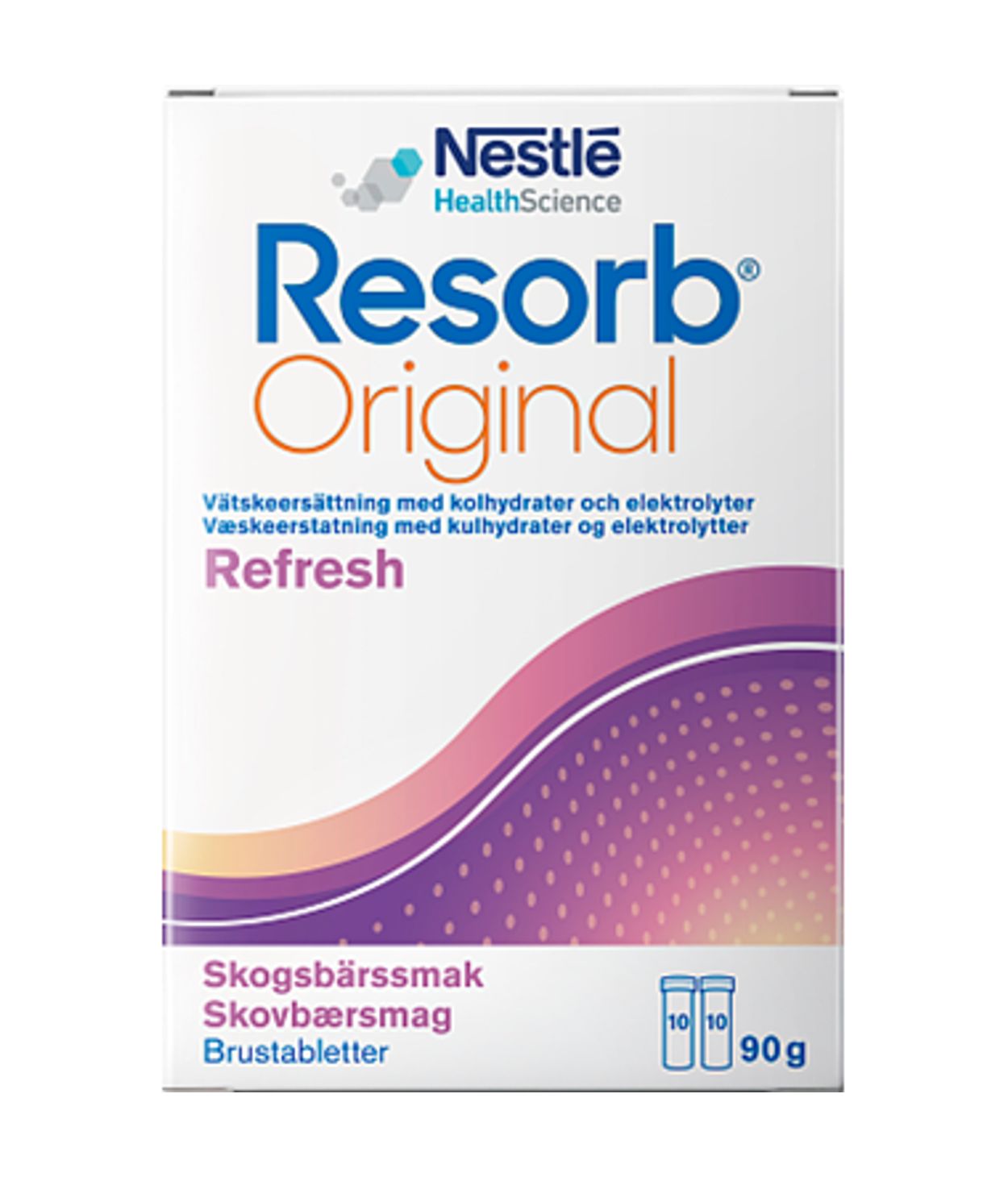 Resorb Skógarberjabragð 20 freyðitöflur - Appótek