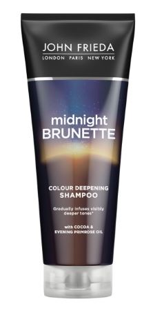 John Frieda Midnight Brunette Sjampó 250ml